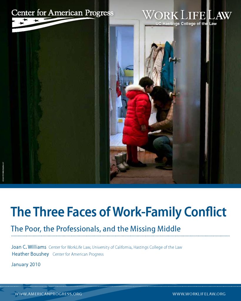 research paper on work family conflict